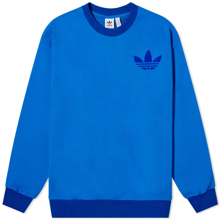 adidas Originals Womens Adicolor 70s Crew Sweat - Blue