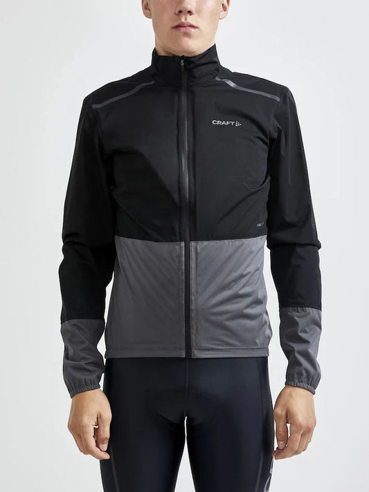 Craft Sportswear Mens Adv Endur Hydro Jacket - Black/Grey