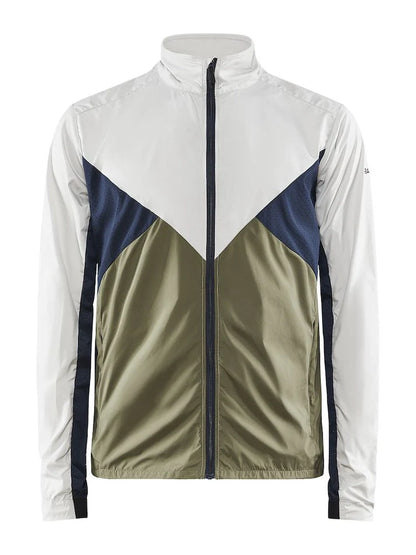 Craft Sportswear Mens ADV Essence Wind Jacket - Grey/Green