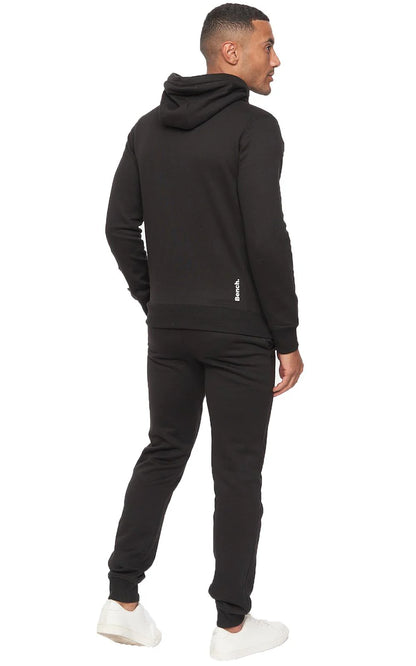 Bench Mens Maslow Full-Zip Up Hoodie - Black