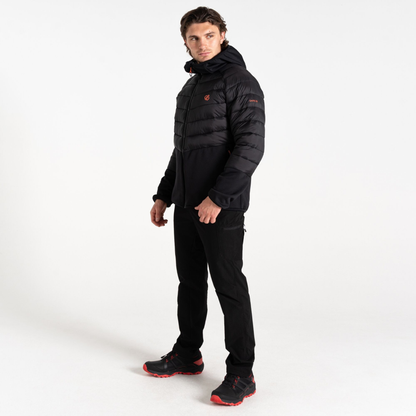 Dare 2b Mens Mountain Series Hybrid Jacket - Black