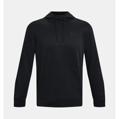 Under Armour Mens Armour Fleece Pullover Hoodie - Black