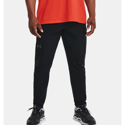 Under Armour Mens UA Unstoppable Tapered Track Pants - Black