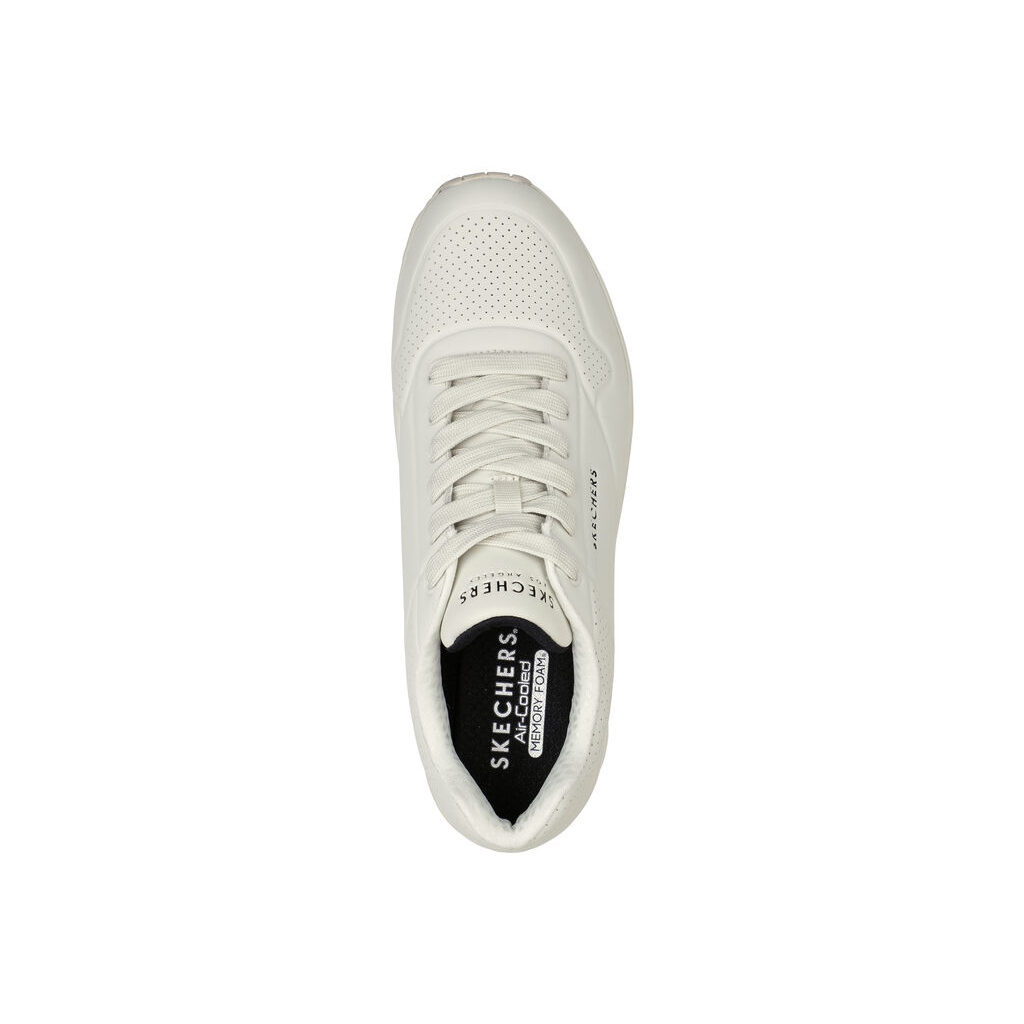 Skechers Mens Uno - Stand On Air - Off White