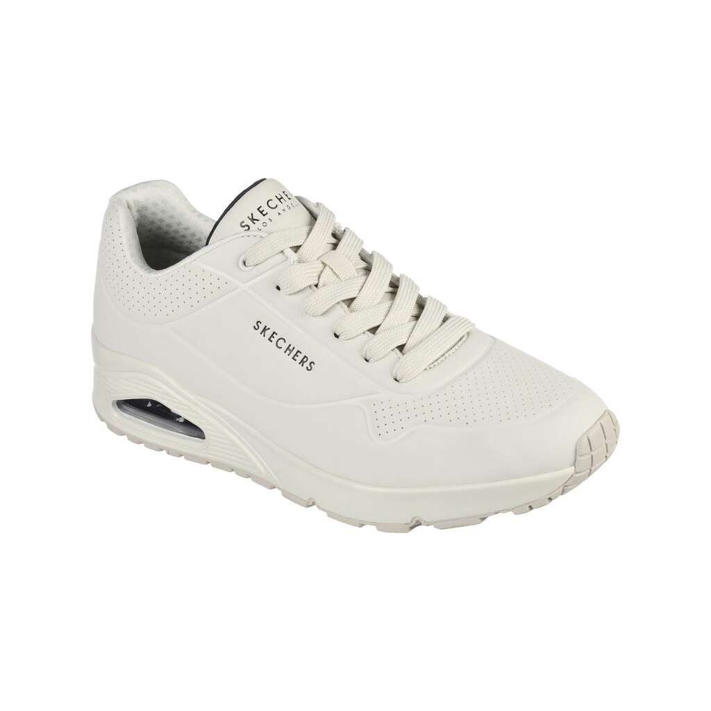 Skechers Mens Uno - Stand On Air - Off White