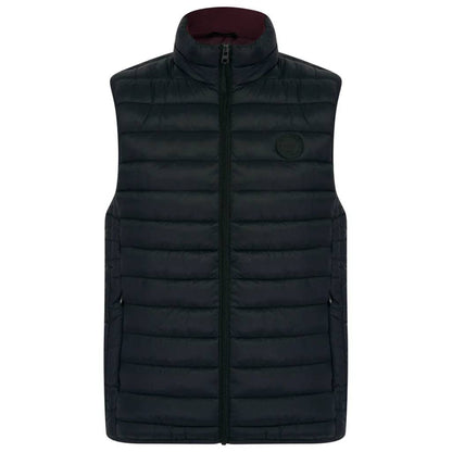 Tokyo Laundry Mens Yellin 2 Quilted Puffer Gilet - Black