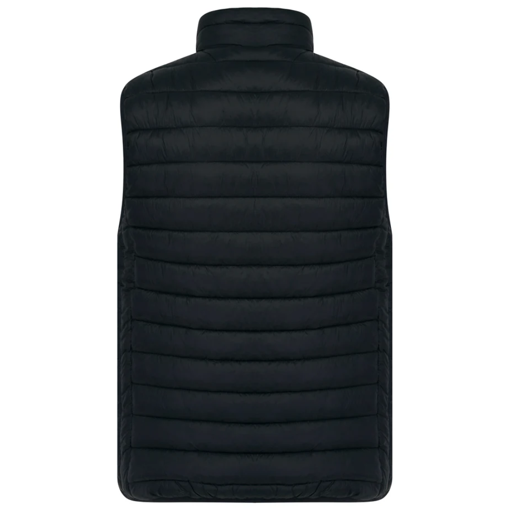 Tokyo Laundry Mens Yellin 2 Quilted Puffer Gilet - Black