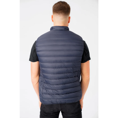 Tokyo Laundry Mens Yellin 2 Quilted Puffer Gilet - Sky Captain Navy