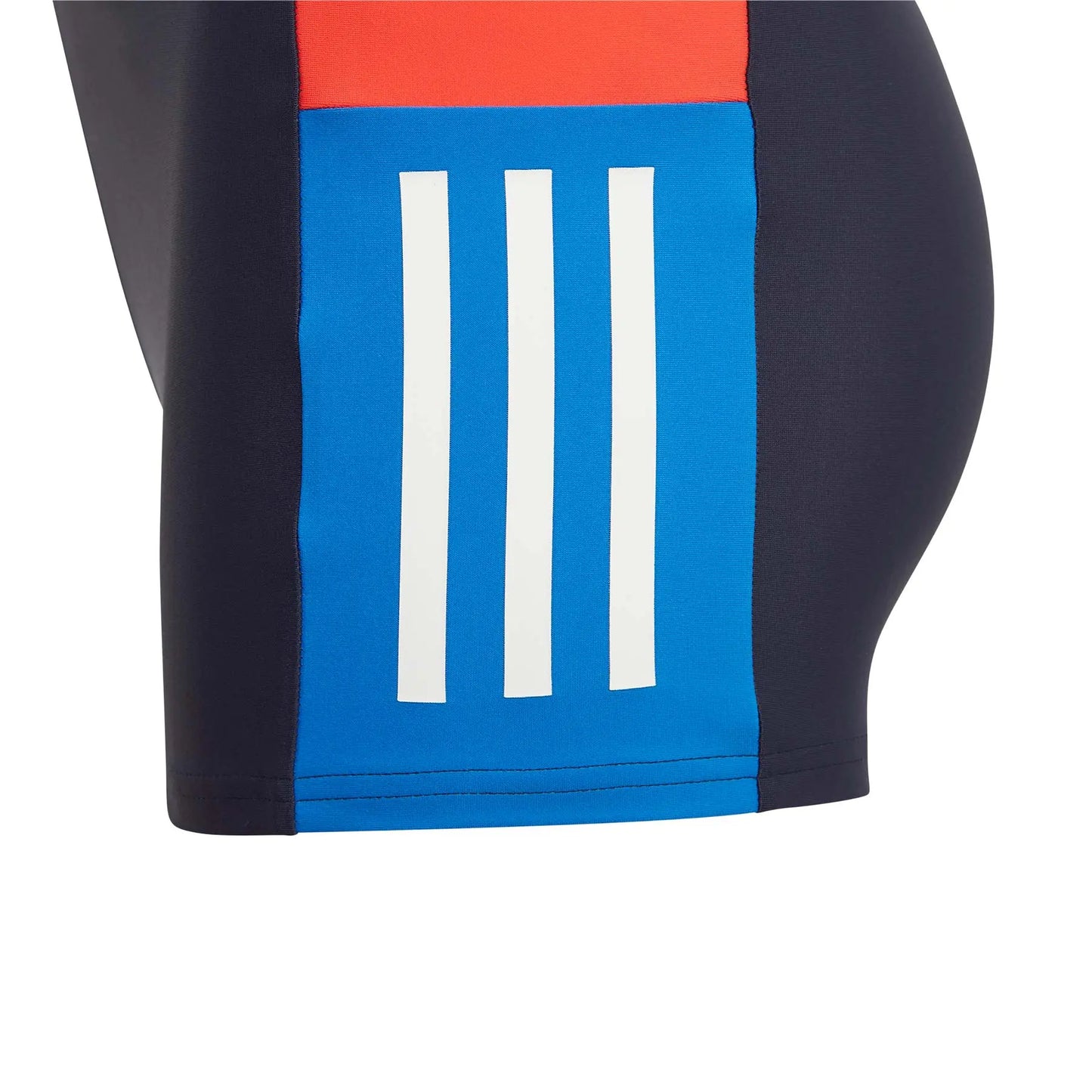 adidas Boys Colourblock 3S Swim Shorts - Navy/Red/White