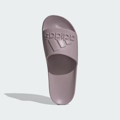 adidas Womens Adilette Aqua Sliders - Fig Pink