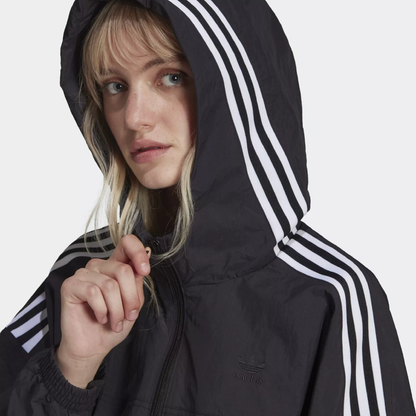 adidas Womens Adicolor Classics Windbreaker - Black