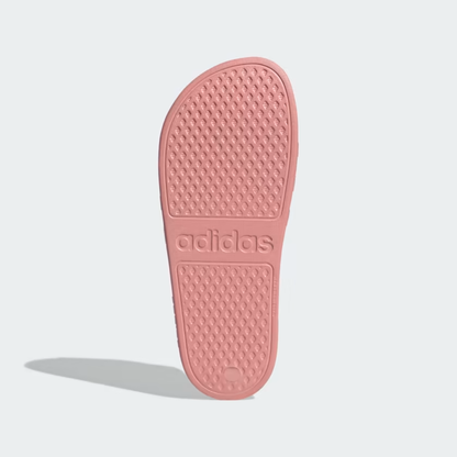 adidas Womens Adilette Aqua Slides - Pink/White