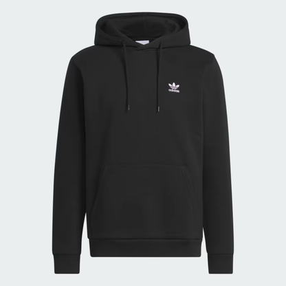 adidas Mens adicolour Trefoil Essential Fleece Hoodie - Black