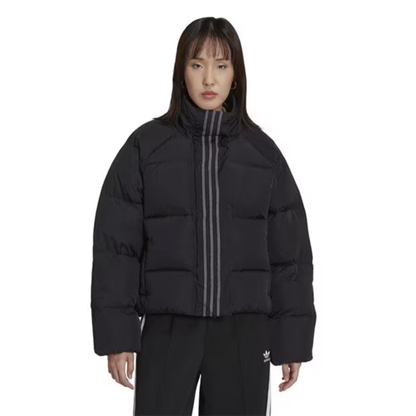 adidas Originals Womens Short Down Jacket - Black