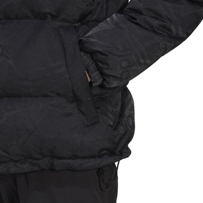 adidas Originals Mens Down Regen Rekive Hooded Puffer Jacket - Black