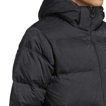 adidas Originals Mens Down Regen Rekive Hooded Puffer Jacket - Black