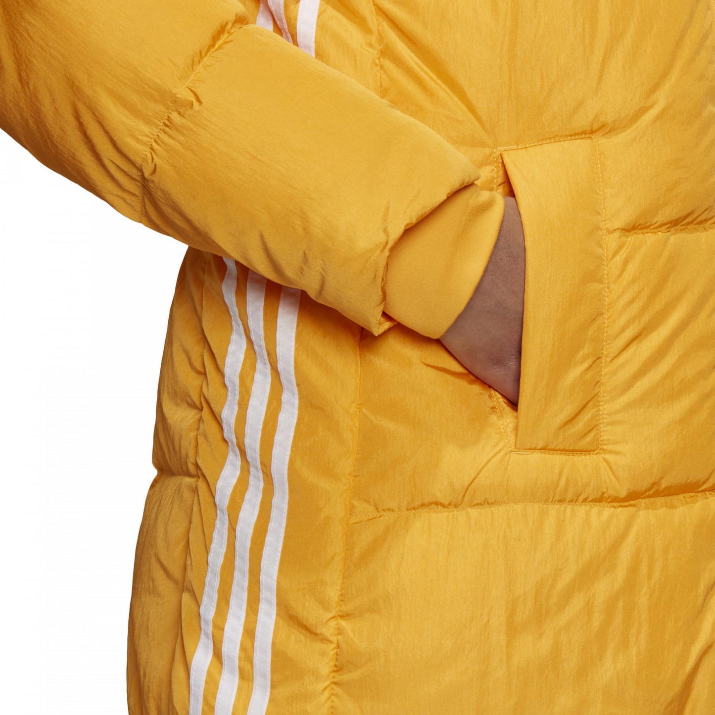 adidas Originals Womens Down Puffer Jacket - Active Gold