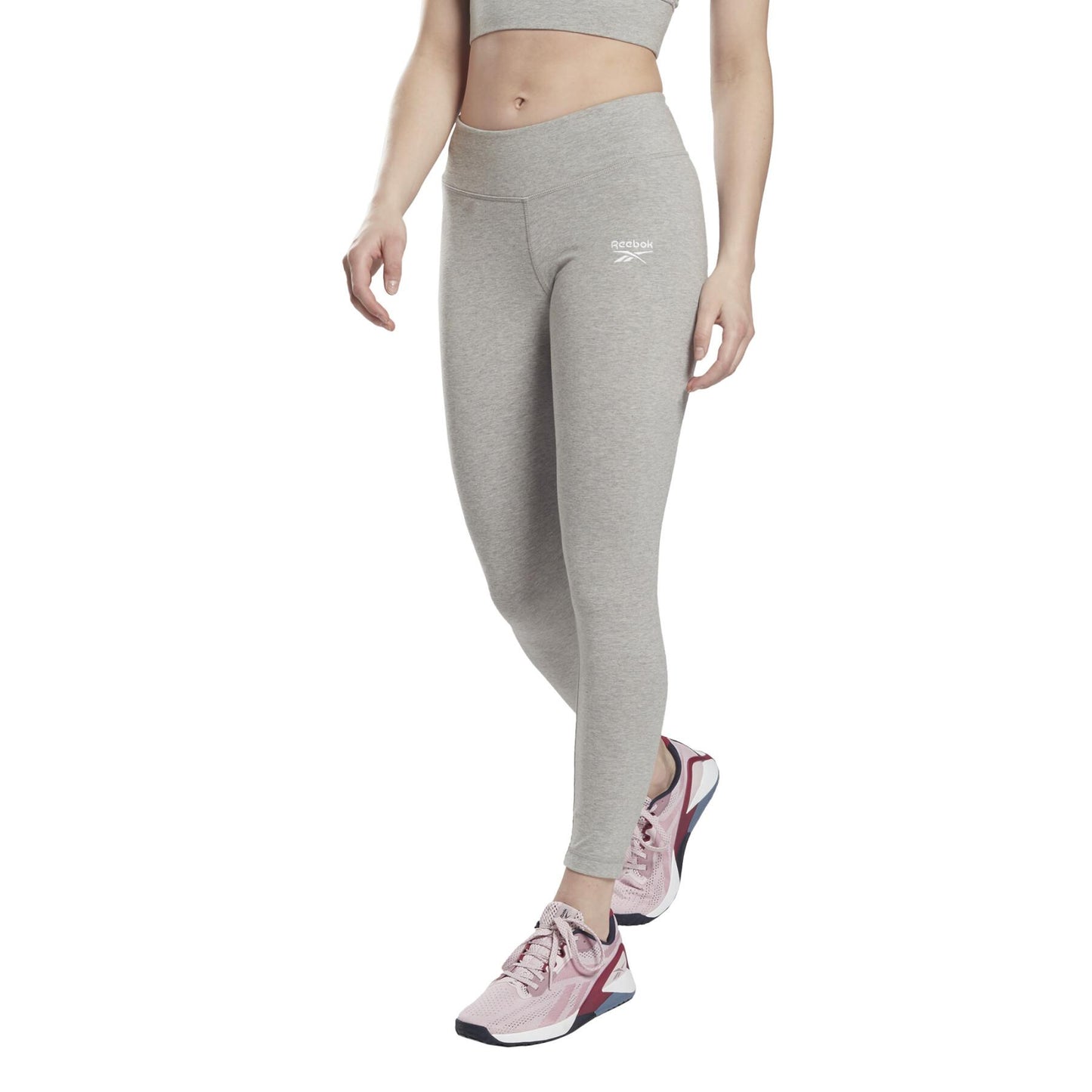 Reebok Identity Cotton 7/8 Leggings - Grey