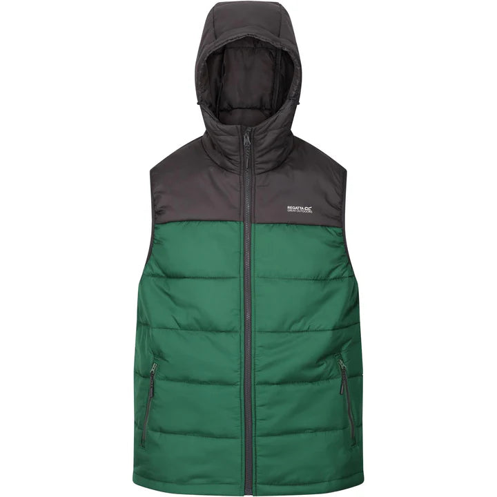 Regatta Mens Nevado Heavyweight Bodywarmer - Ash/Eden